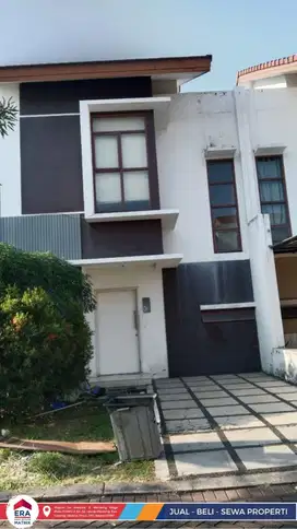 Area depan JGC Rumah 3 kamar Cluster Alamanda sewa cepat siap huni