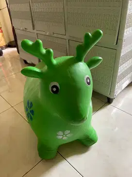 Rusa Karet (jumping animal) mainan tunggang