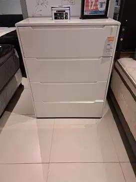 PROMO SHAW 4 DRAWERS WHITE