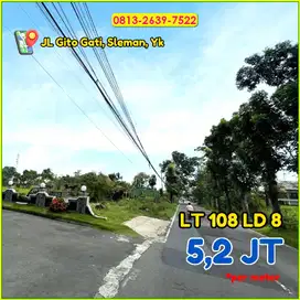 Tanah di Gito Gati SHM Timur Mall SCH