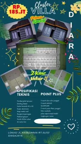 cluster villa diara