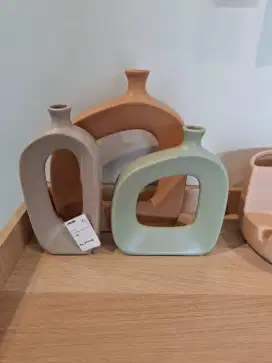 SET VASE DECO HOLLOW