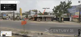Tanah Komersial Tepi Jalan Pusat Kota Bekasi Harapan Mulya.