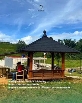 Tanah shm murah pribadi di wisata puncak megamendung bogor