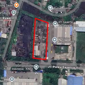 Dijual Tanah Daerah KIM 3 Jalan Pulau Saparua II