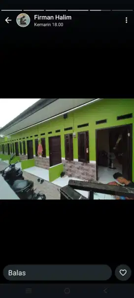 Kontrakan 7pintu bangunan baru SHM
