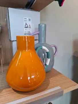 VASE SET DECO ORANGE