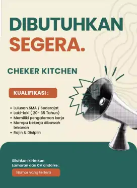 Di Cari Crew kitchen