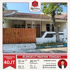 DISEWAKAN CEPAT BUTUH UANG RUMAH BAGUS SIAP HUNI RUNGKUT MAPAN TENGAH