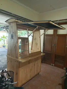 Grobak kayu ex pemakaian 1 bulan