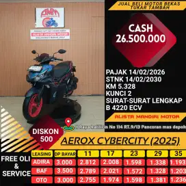 Yamaha NEW AEROX CYBER CITY 2025