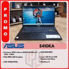ASUS E410KA LIKE NEW DENGAN PROSESOR TERBARU