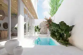 Leasehold Brand New Villa Modern 2 Lt di Jl.Tumbakbayuh - Pererenan