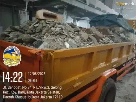 Jasa pengurugan dan buang puing