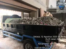 Jasa buang puing dan angkut sampah