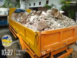 Jasa angkut puing dan pengurugan