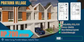 Rumah di jual dalam cluster tersedia dua dan satu lantai pondok kelapa