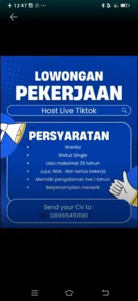 HOST LIVE TIKTOK