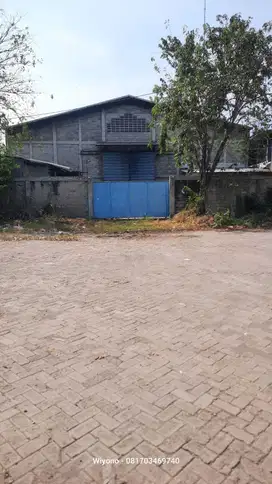 DISEWAKAN Murah Gudang Romokalisari siap pakai dekat margomulyo