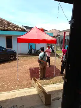 Tenda Lipat 2x2 meter bahan bagus harga murah. Ready stok Palembang