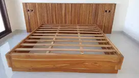 Dipan mininalis full lantai 160×200 cm