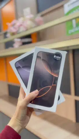 IPHONE 16 PRO & PROMAX 128,256 GB