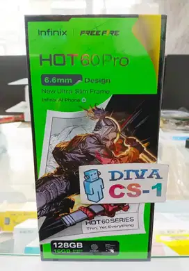 New Infinix Hot 60 Pro Ram 8Gb 128Gb Amoled 144Hz Helio G200 Batre5160