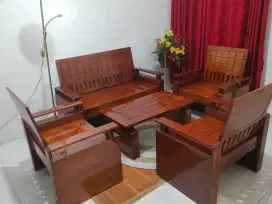 SET KURSI JATI BARU JUAL RUGI AJA