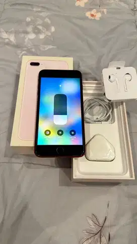 Dijual Iphone 8 plus 64GB Red Teregister Lengkap