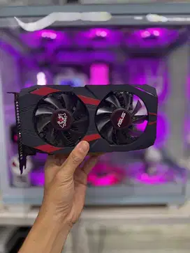 VGA ASUS GTX 1050TI 4GB DDR5 MULUS BAGUS NORMAL GARANSI SIAP PAKE
