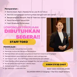 Lowker staff toko