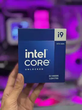 PROCESSOR BARU INTEL CORE I9 14900K GARANSI 5 THN HARGA 8,5 JT BISA TT
