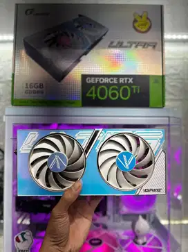 GARANSI 2029 VGA RTX 4060TI 16GB GDDR6 FULLSET LIKE NEW BISA TT 6,5 JT