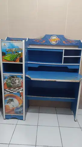 Meja belajar hotwheel good condition
