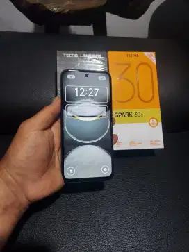 Jual hp tecno spark 30c fulset