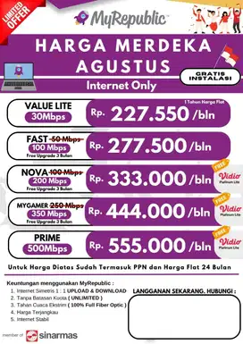 Khusus Pelanggan Baru