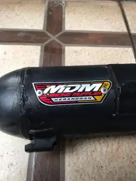 Knalpot MDM Copy CMS bahan ori Yamaha Mio Soul Gt
