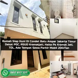 Rumah Siap Huni Di Condet Batu Ampar Dekat RSUD Halte Ps Kramat Jati