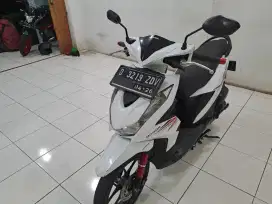 honda new beat fi cbs 2021 km 37rb siap pake