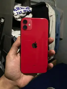 iPhone 11 64Gb Red Murah Mulus