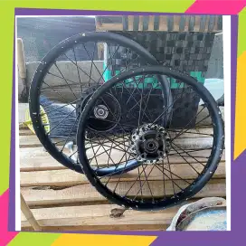 Velg Aluminium Set Normal Minta Cat Ulang/Repaint