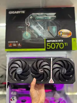VGA RTX 5070 TI 16GB GIGABYTE HARGA 18,2 JT NEW BOX BISA TT FREE ONGKR