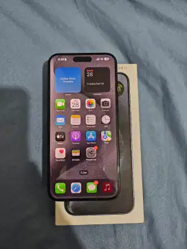 IPHONE 15 PROMAX 512 GB INTER BH 90 SEMUA KARTU BISA BH 90
