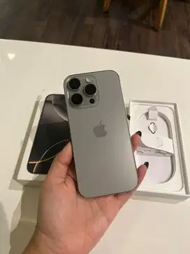 iPhone 16 Pro 128gb iBox umur 2 bulan