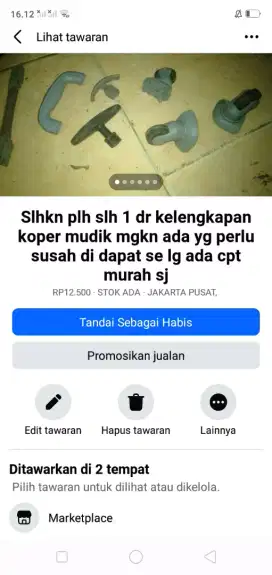 Slhkn plh slh 1 dr kelengkapan tas koper mudik dll mgkn ada yg perlu