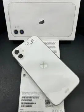 Iphone 11 , White , 64GB Ibox