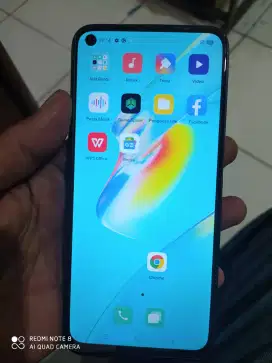 Jual hp redmi note 8 ram 3/32gb hp+sofcees +temper glass