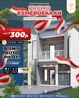 Rumah kost premium area kampus UMM Malang