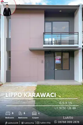 Disewakan Rumah Viral Baru di Park Serpong Nempel Gading Serpong