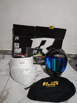 Njs Zx-1r & Action Camera Bpro Alpha Mark IIIs Black edition
